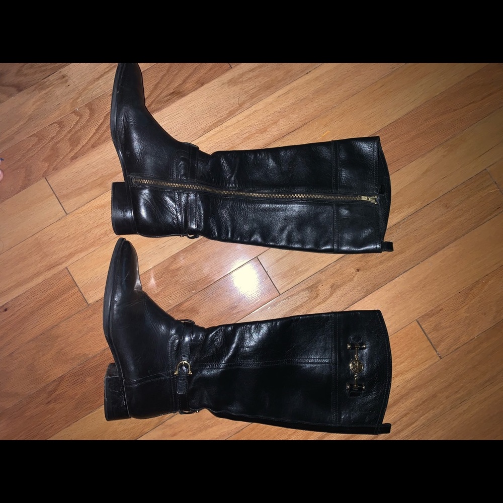 Black Tory Burch Boots size 10